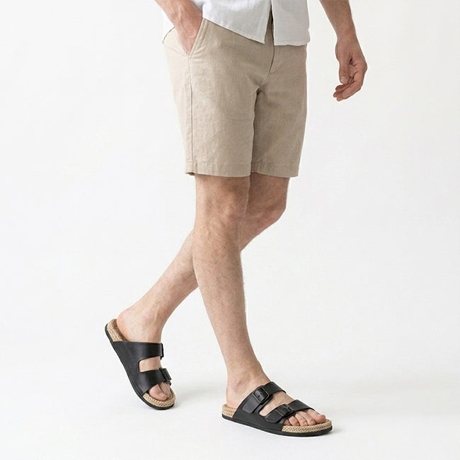 Men's Double Buckle Casual Sandals