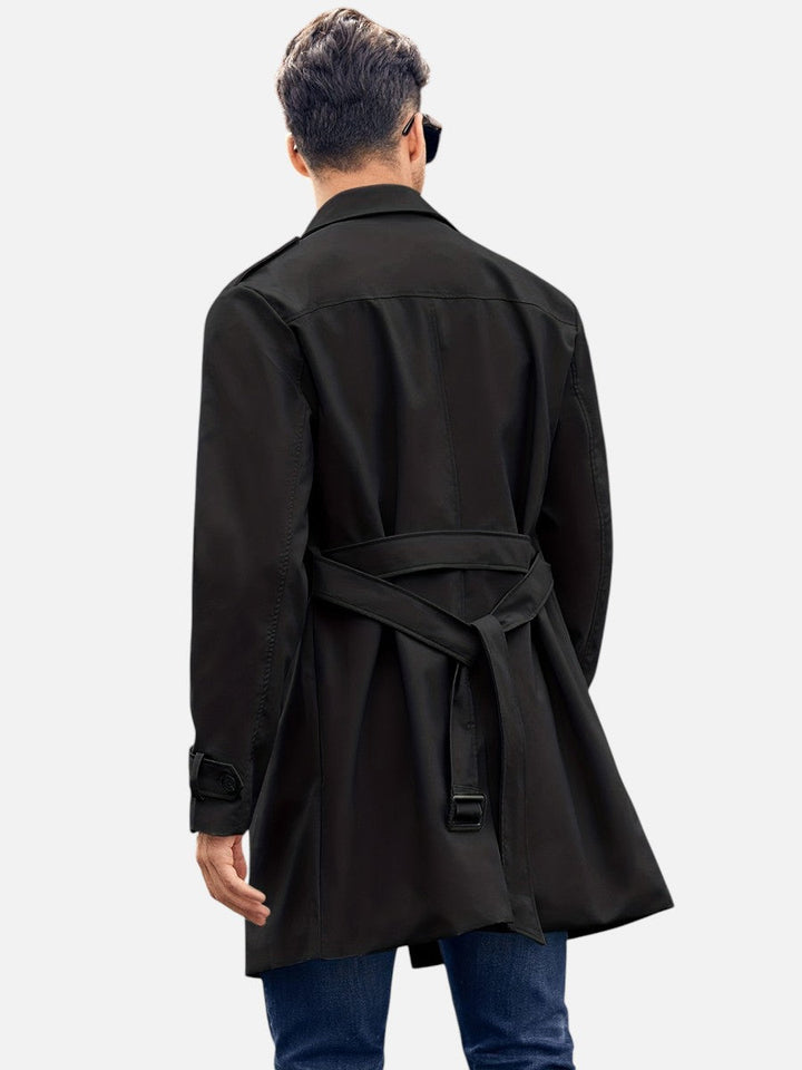 Thaddeus Double-Breasted Trench Coat