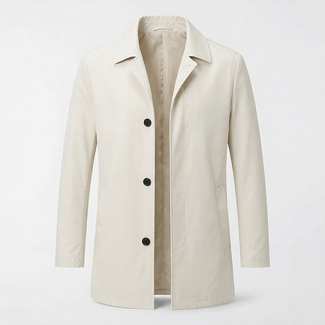 Men's Mid Length Trench Coat
