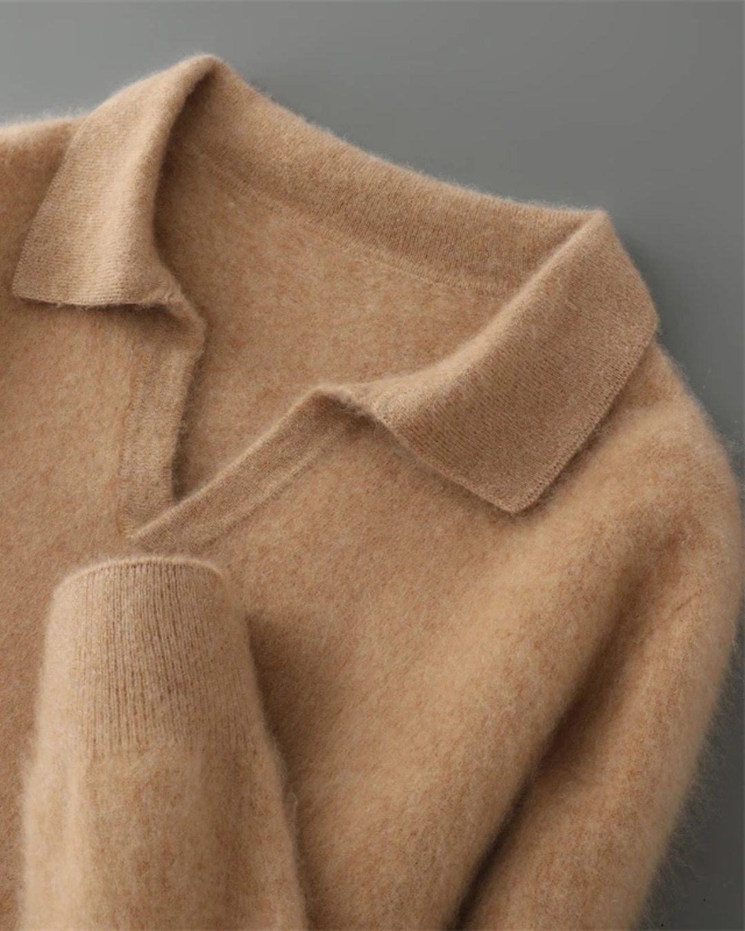 Ashford Cashmere Polo Sweater