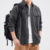 Redwood Corduroy Button-Up