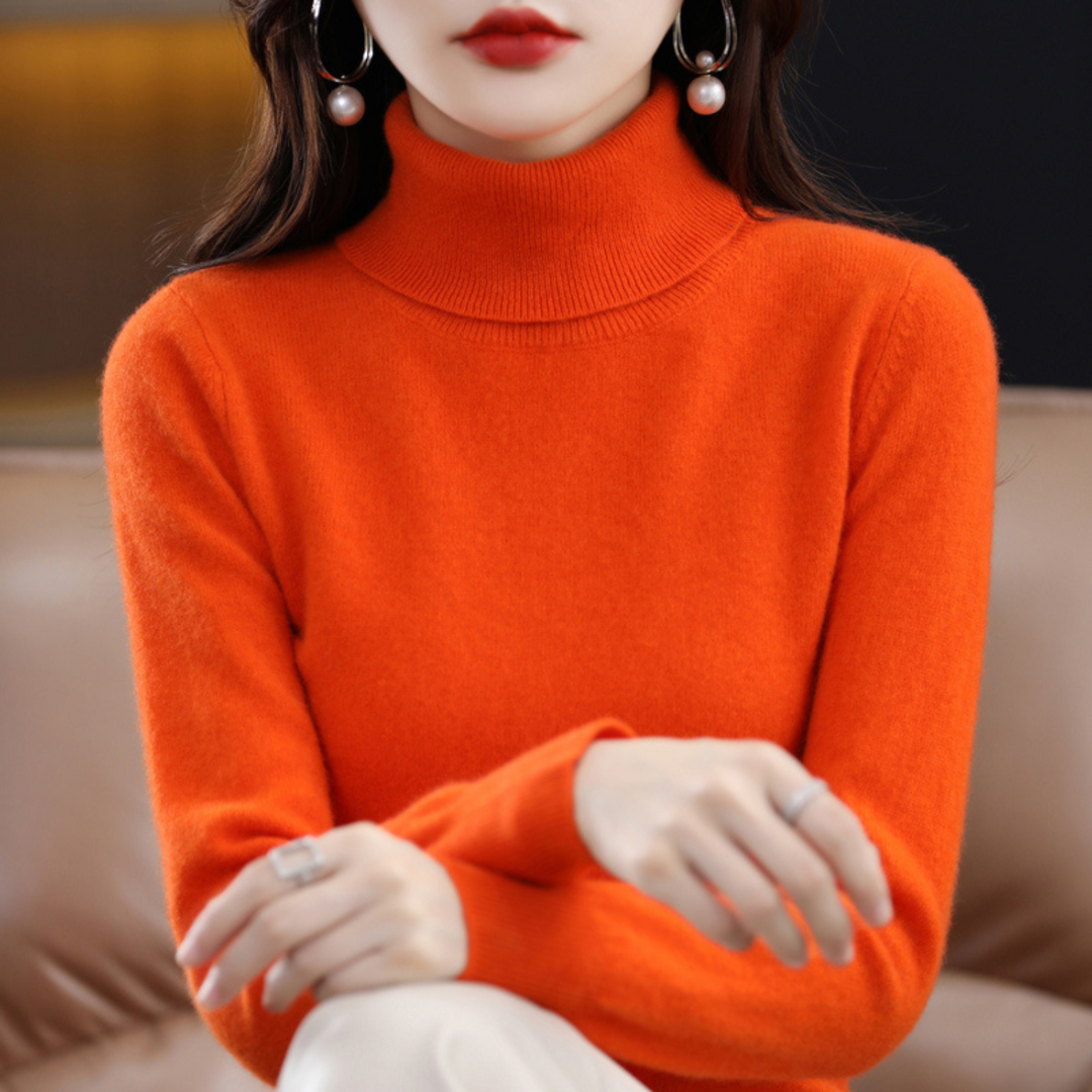 Elena Cashmere Turtleneck