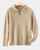 Ashford Cashmere Polo Sweater