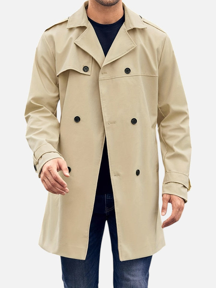 Thaddeus Double-Breasted Trench Coat