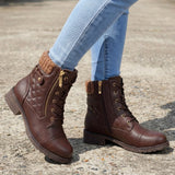 Valencia Women's Leather Ankle Boots