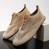 Mesh Knit Slip-Ons