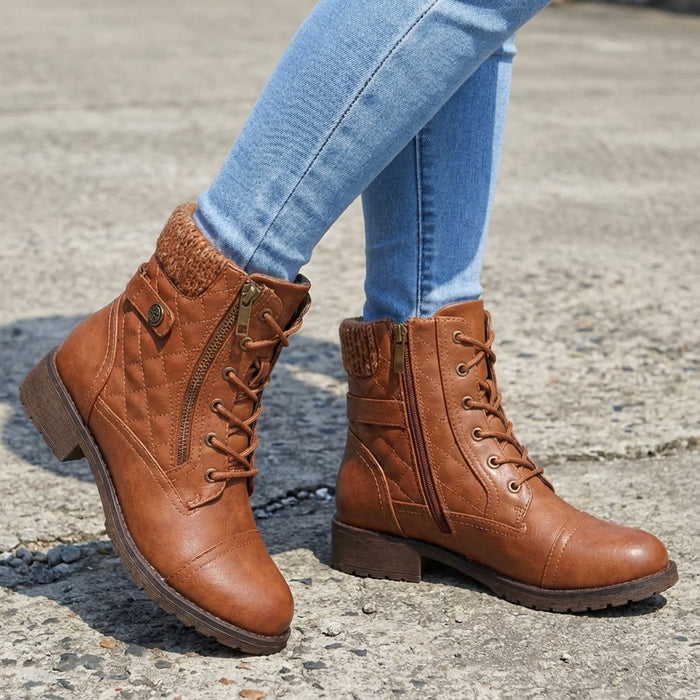 Ancona Leather Ankle Boots