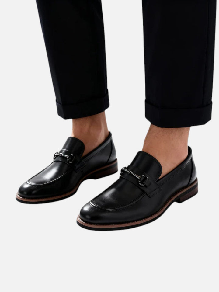 Men’s Leather Loafers – Polished Slip-On Dress Shoes