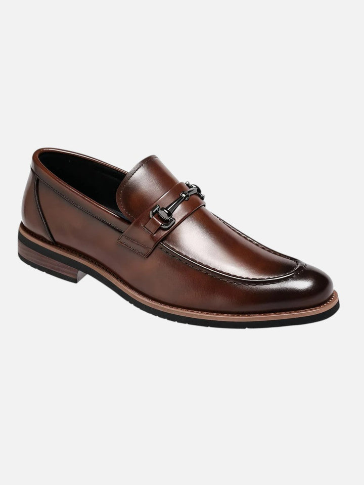 Men’s Leather Loafers – Polished Slip-On Dress Shoes