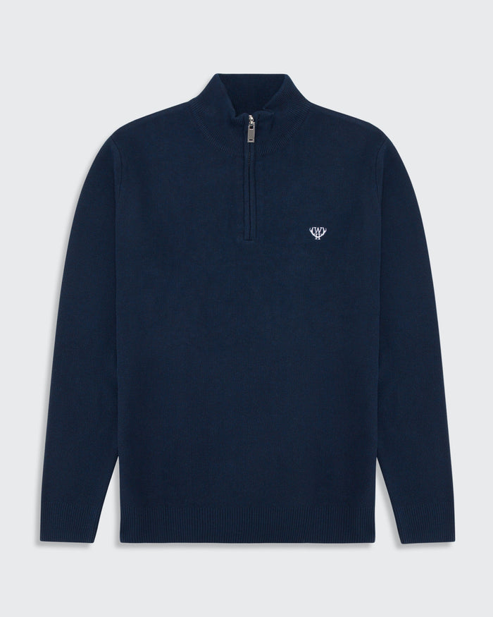 Vaughn Quarter Zip Sweater