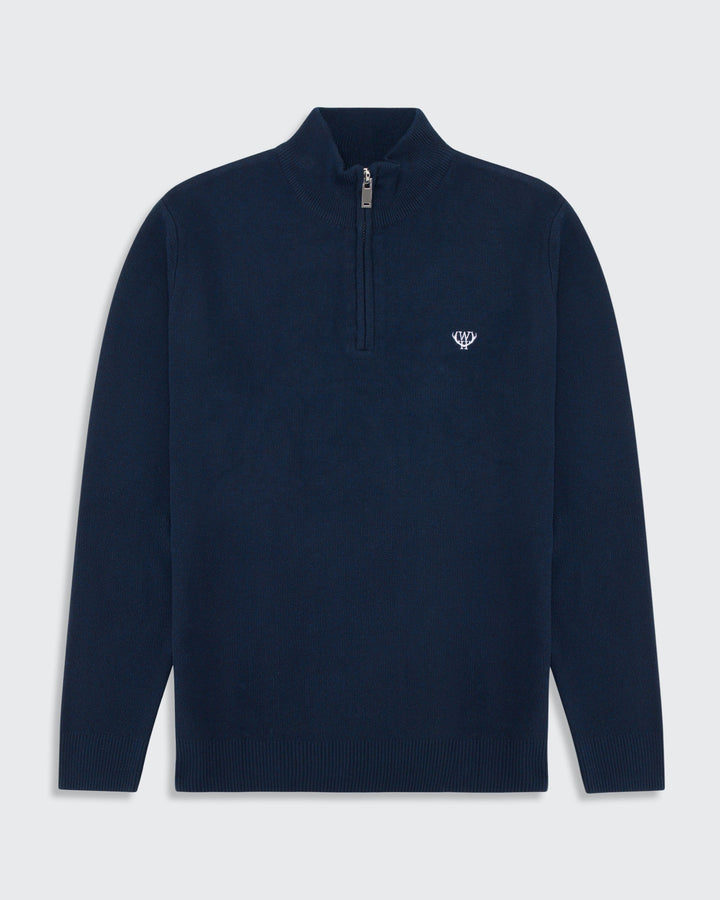 Vaughn Quarter Zip Sweater