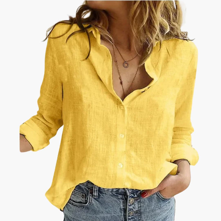 Luneria | Relaxed Fit Button-Down Women’s Shirt
