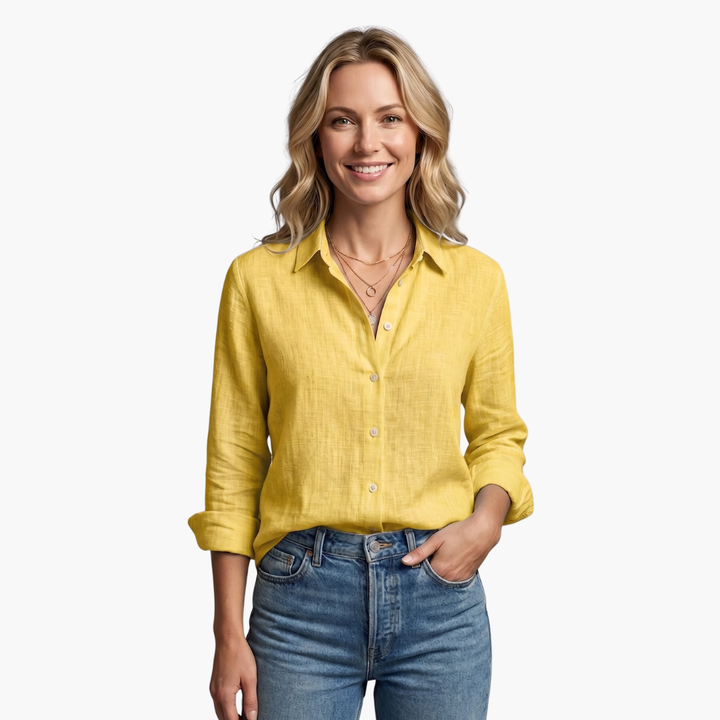 Luneria | Relaxed Fit Button-Down Women’s Shirt