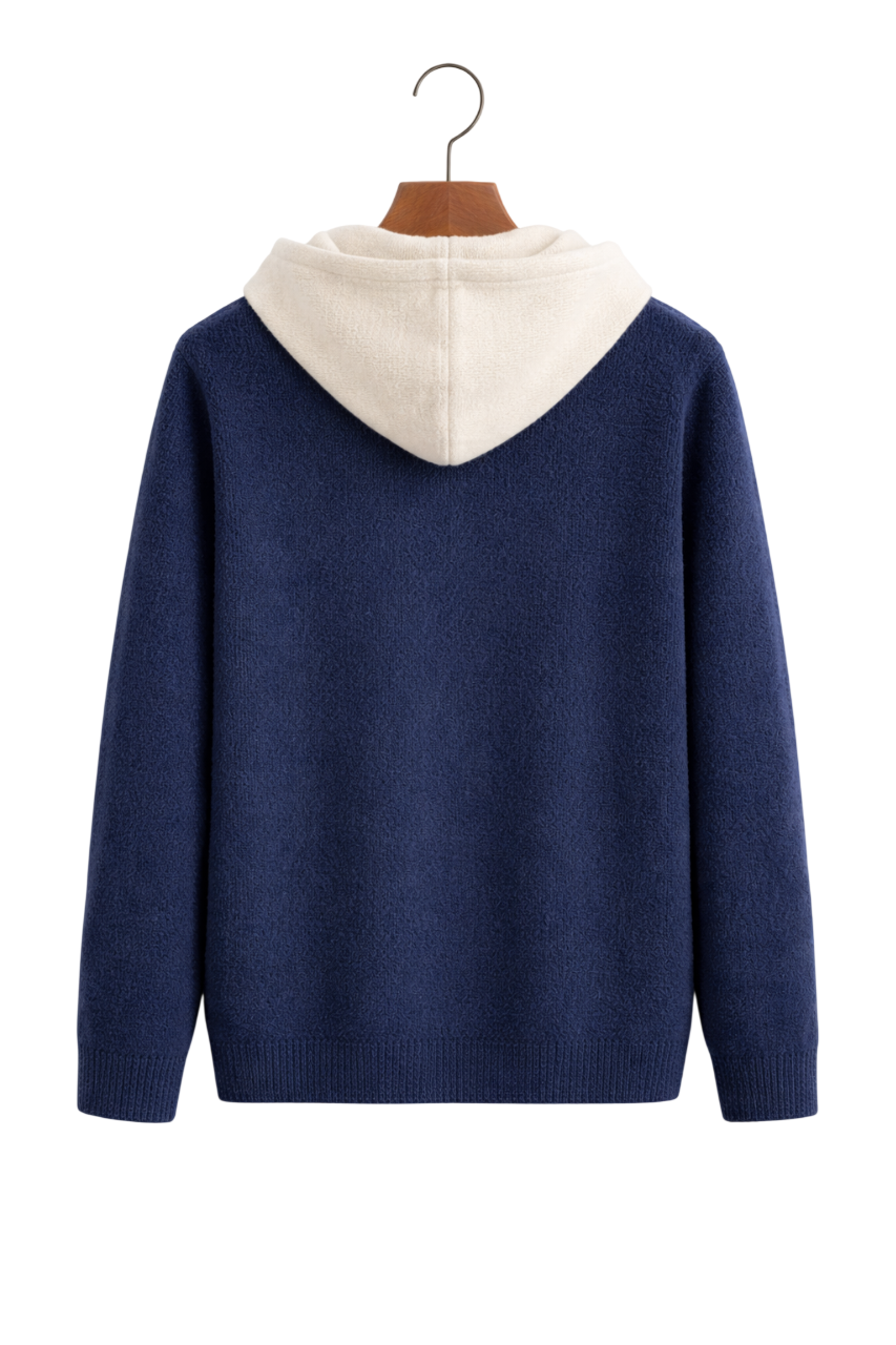 Montclair Maison Cashmere Zip Hoodie