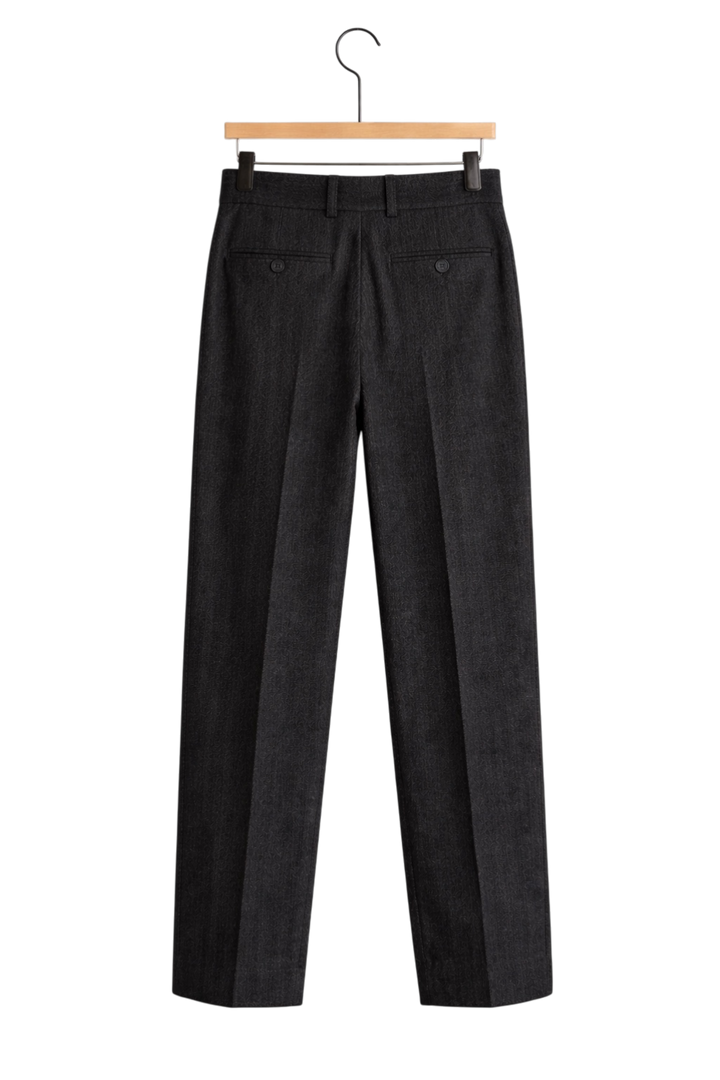 Novaro Tailored Cotton Trousers