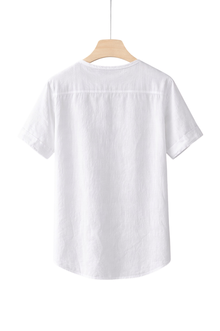 Horizon Henley Linen Shirt