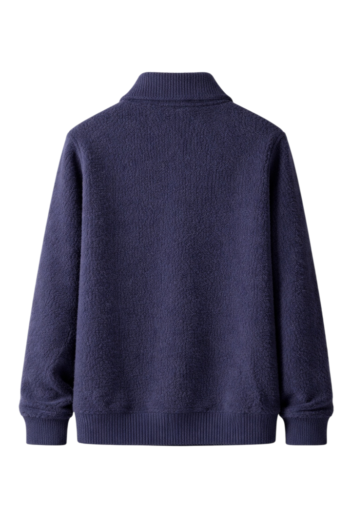 Maison Cashmere Velouré Zip Jacket