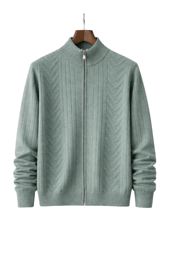 Nocturne Rib Wool Quarter-Zip
