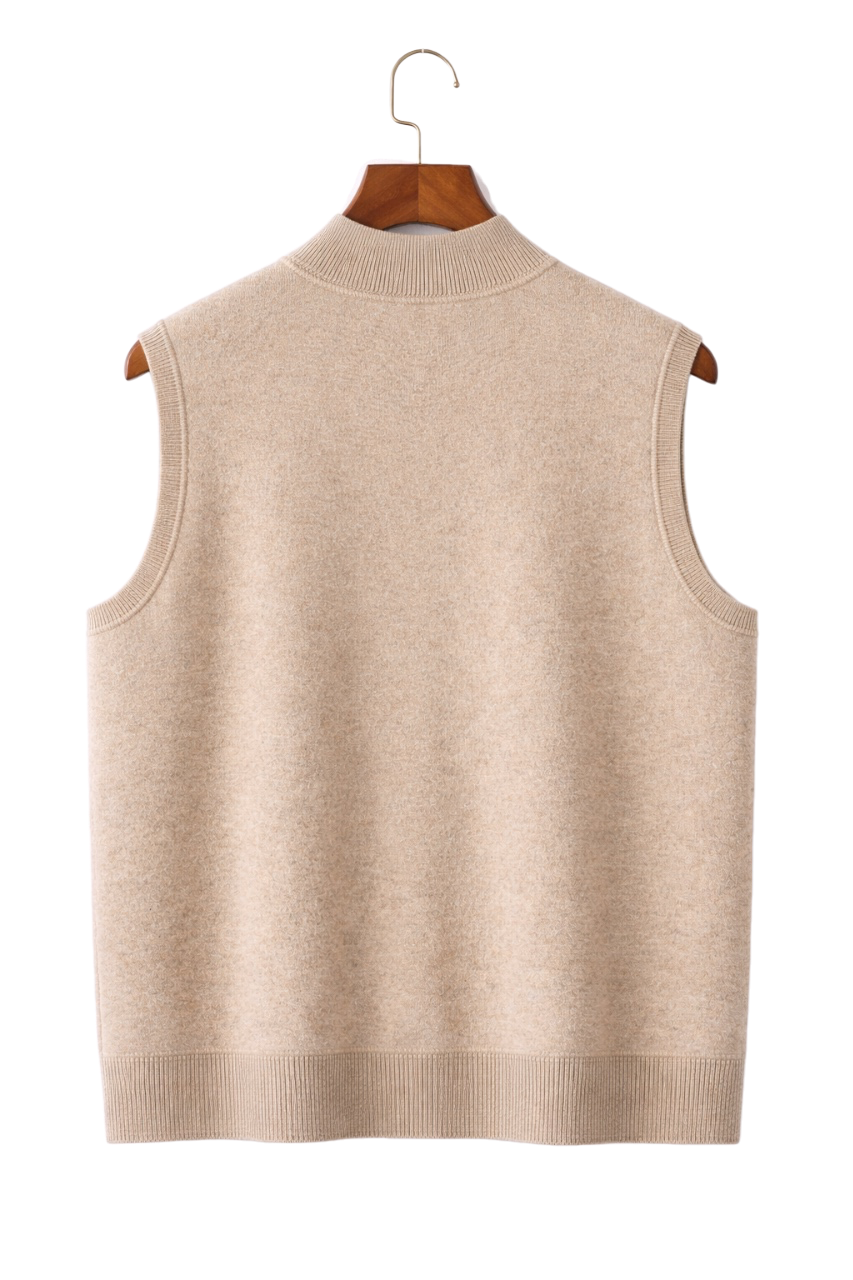 Luciani Cashmere Zip Vest