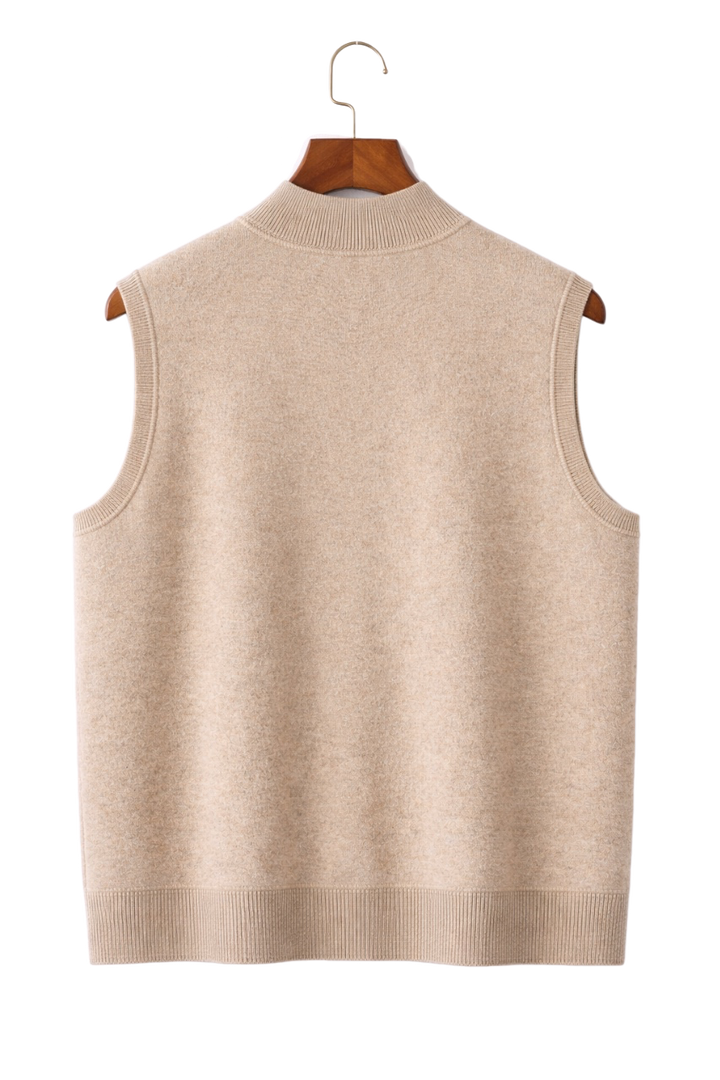 Luciani Cashmere Zip Vest