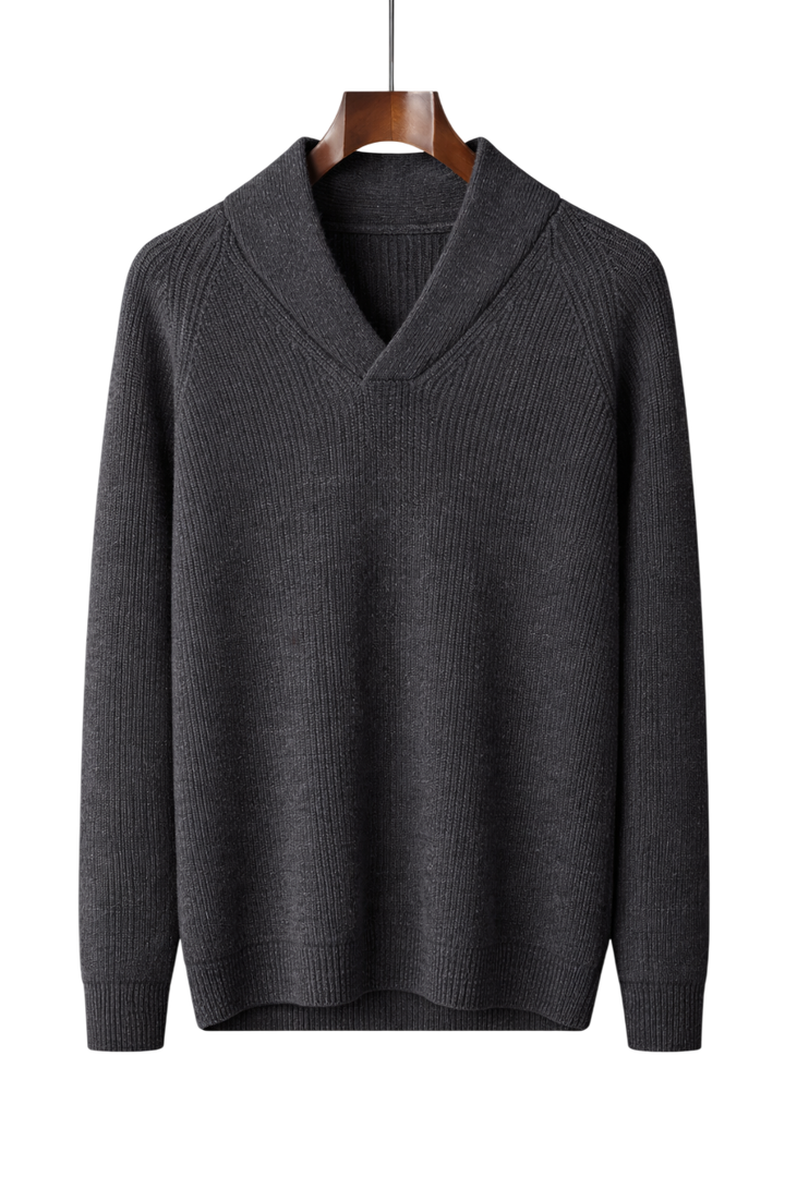 V-Neck Knit Sweater