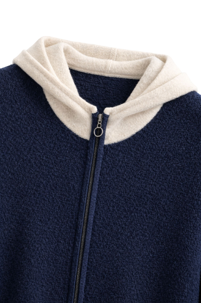 Montclair Maison Cashmere Zip Hoodie