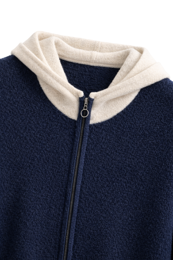 Montclair Maison Cashmere Zip Hoodie