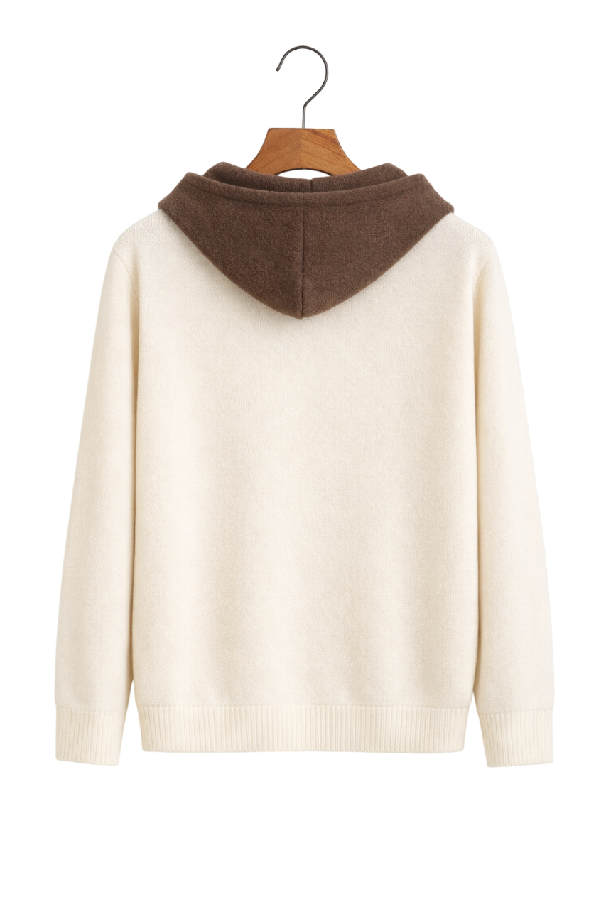Montclair Maison Cashmere Zip Hoodie