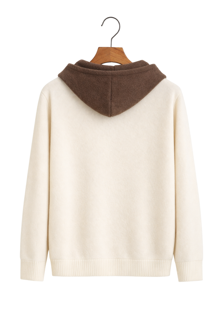 Montclair Maison Cashmere Zip Hoodie