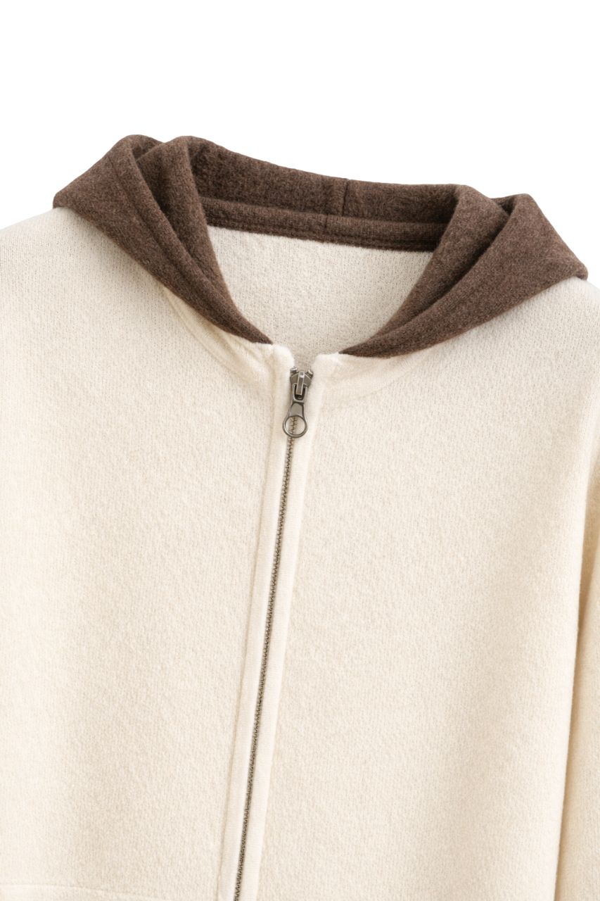 Montclair Maison Cashmere Zip Hoodie
