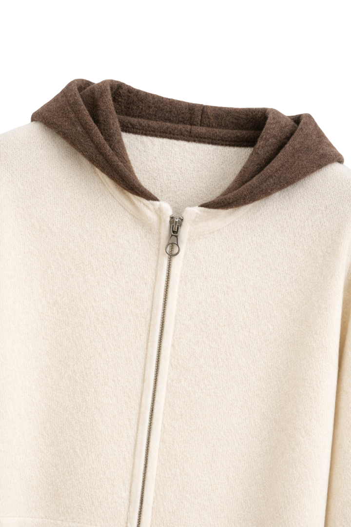 Montclair Maison Cashmere Zip Hoodie