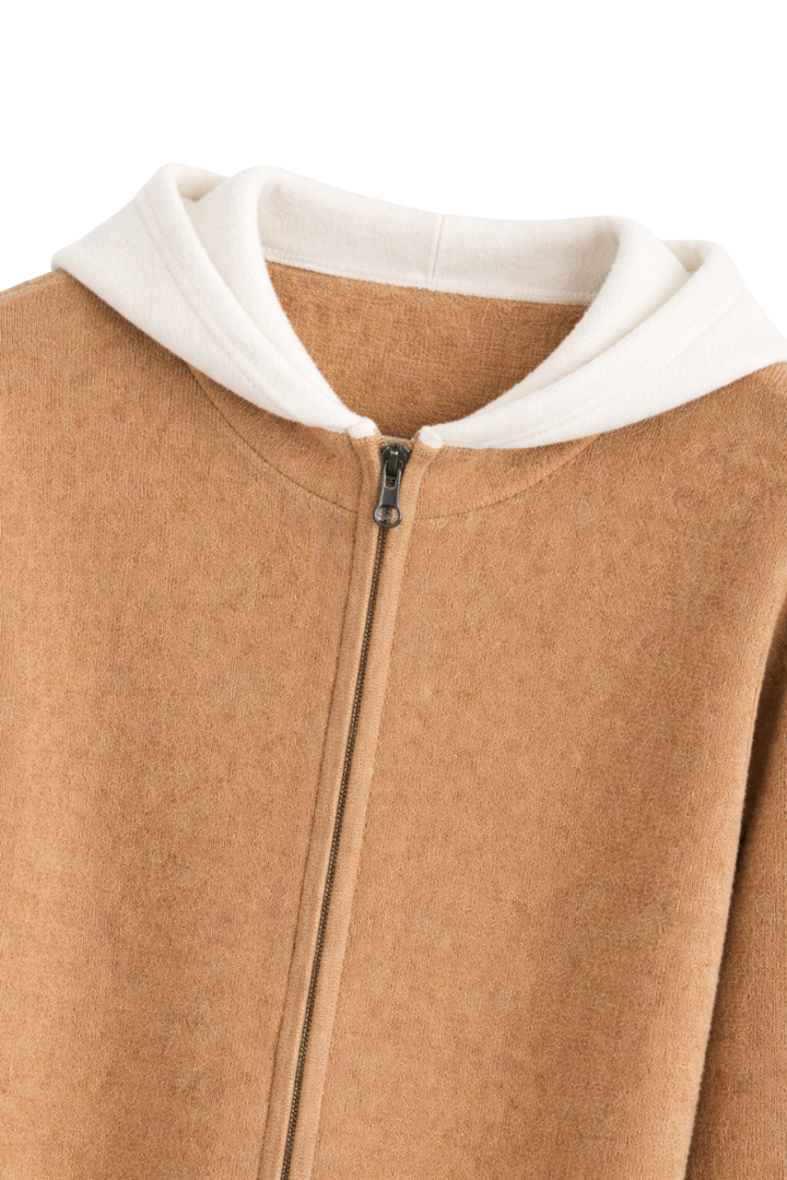 Montclair Maison Cashmere Zip Hoodie