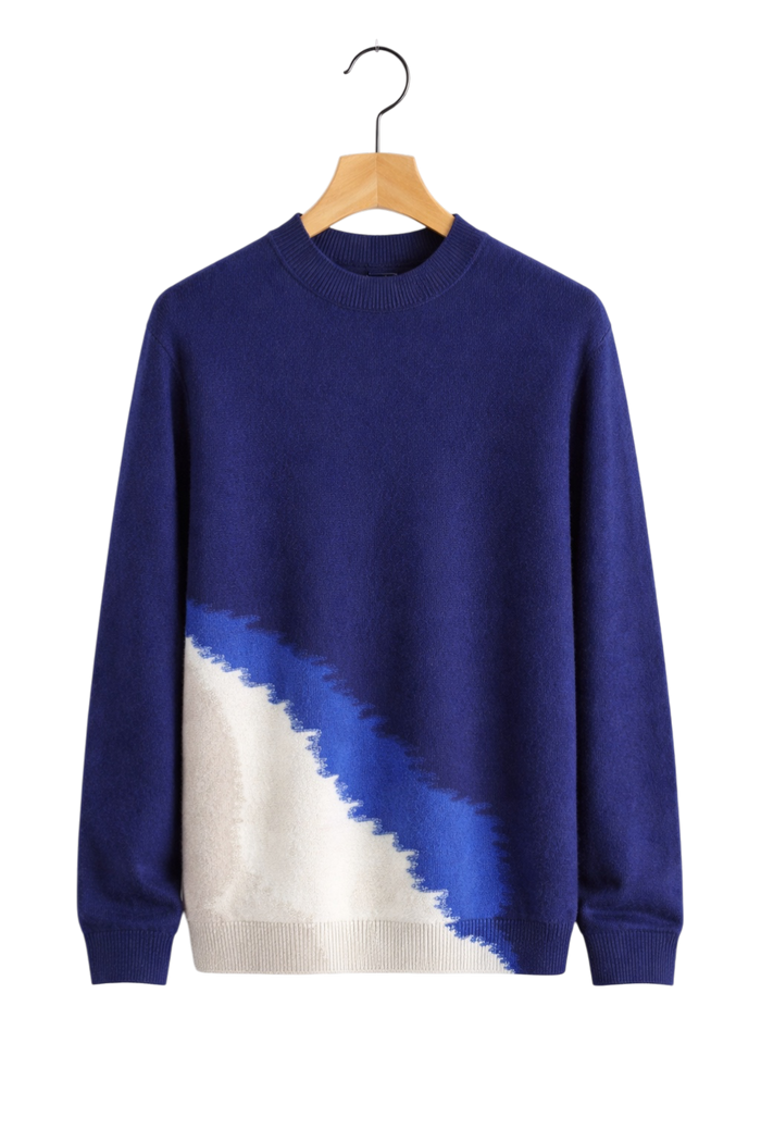 Ocean Fade Maison Wool Crewneck