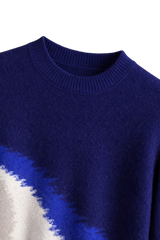 Ocean Fade Maison Wool Crewneck