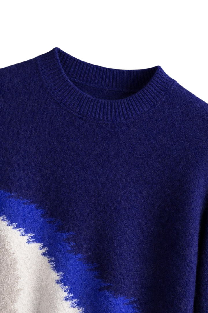 Ocean Fade Maison Wool Crewneck