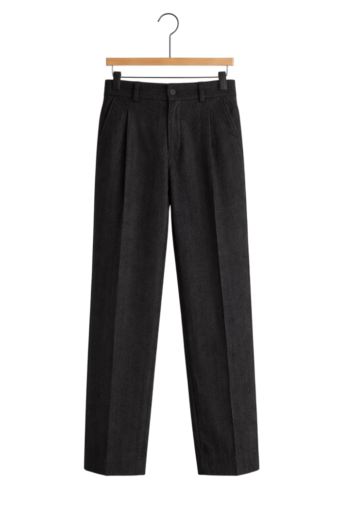 Novaro Tailored Cotton Trousers