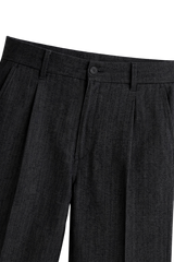 Novaro Tailored Cotton Trousers