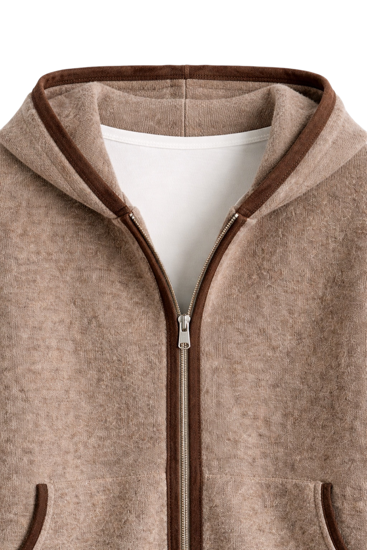 Nordhaven Maison Wool Zip Hoodie