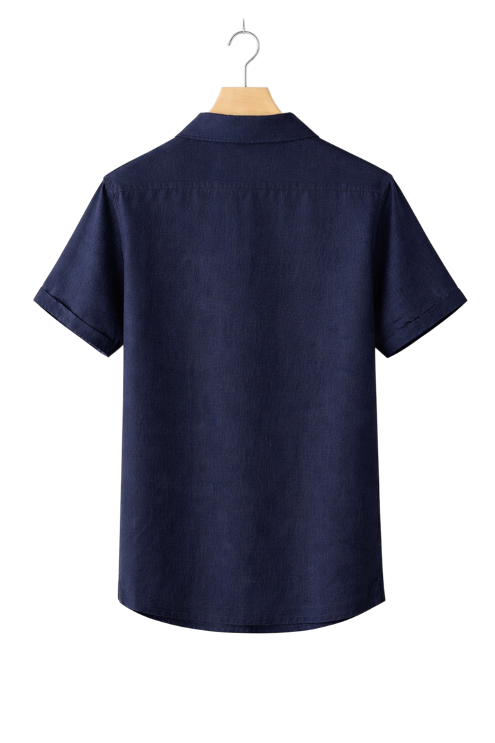 Belmont Short-Sleeved Linen Shirt