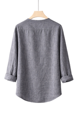 Drift Henley Linen Shirt