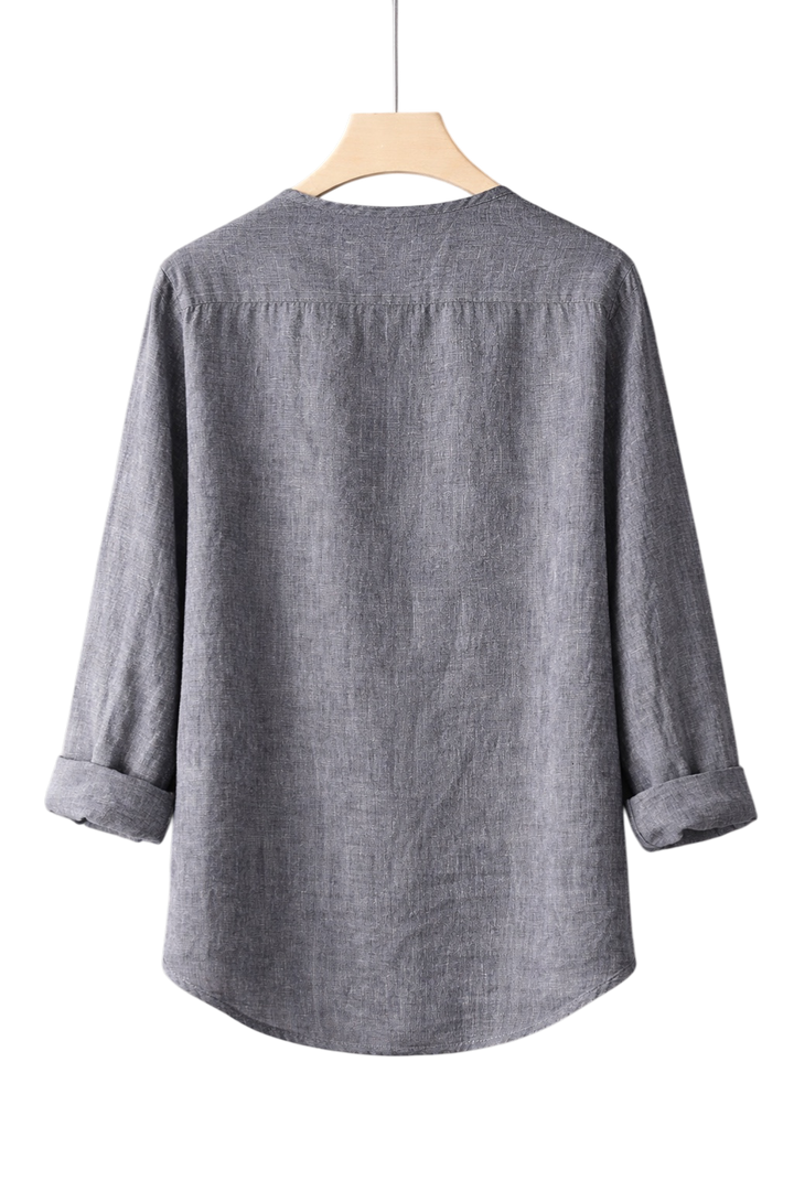Drift Henley Linen Shirt