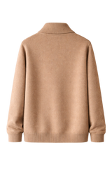 Maison Cashmere Velouré Zip Jacket
