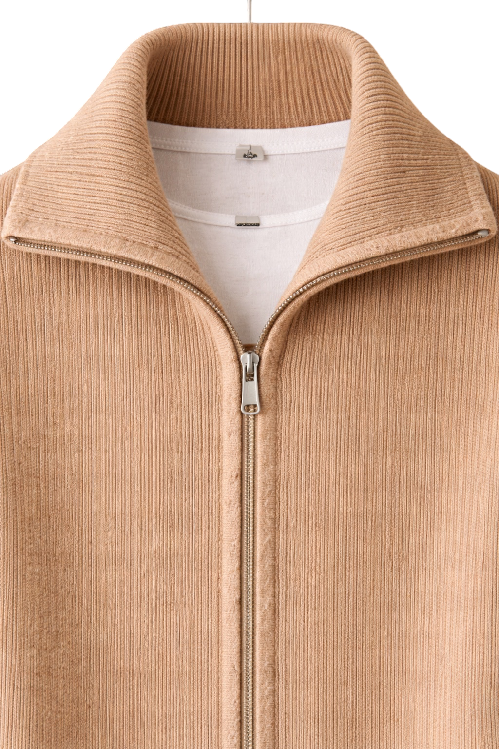 Maison Cashmere Velouré Zip Jacket