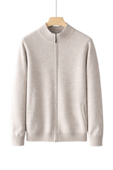 Aurel Zip Cashmere Jacket
