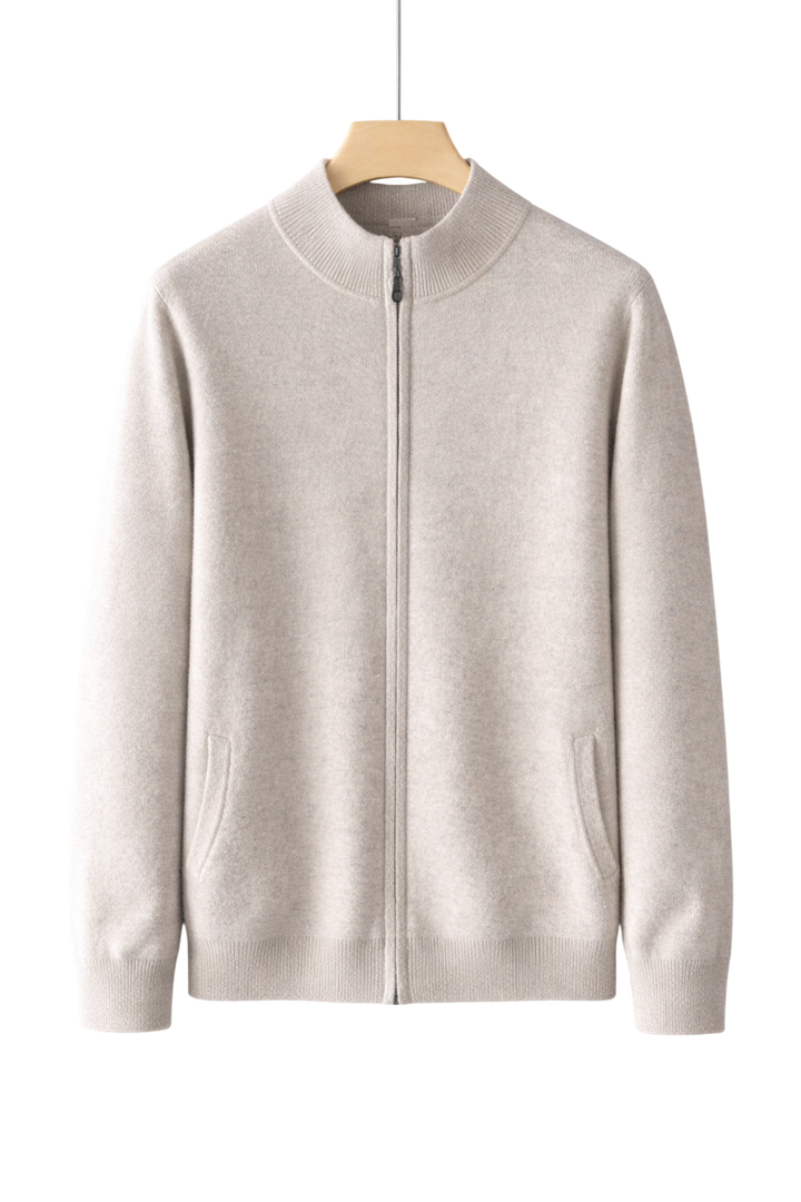 Aurel Zip Cashmere Jacket