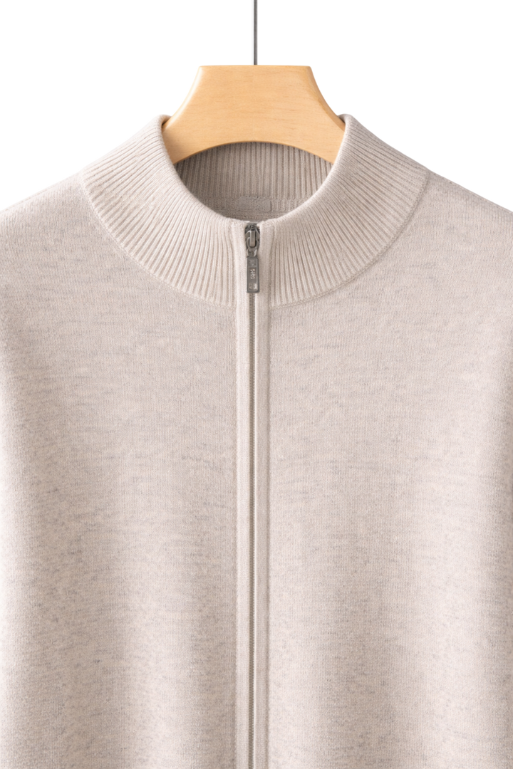 Aurel Zip Cashmere Jacket