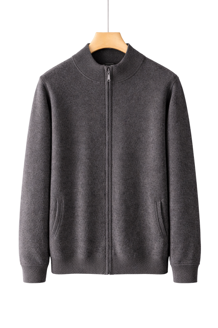 Aurel Zip Cashmere Jacket