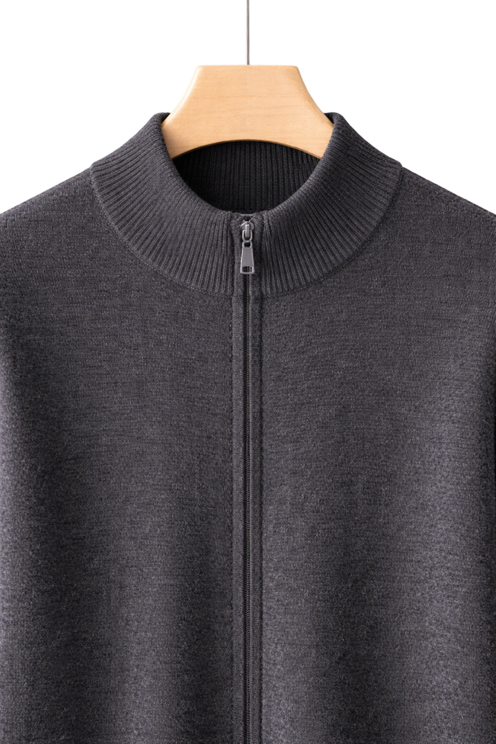 Aurel Zip Cashmere Jacket