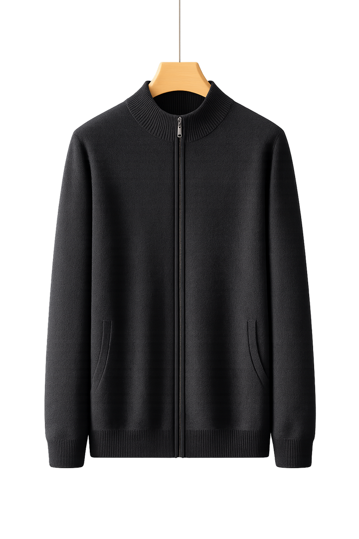 Aurel Zip Cashmere Jacket