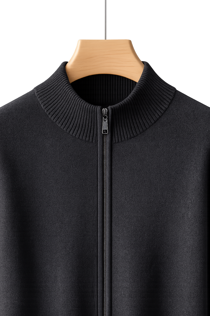 Aurel Zip Cashmere Jacket